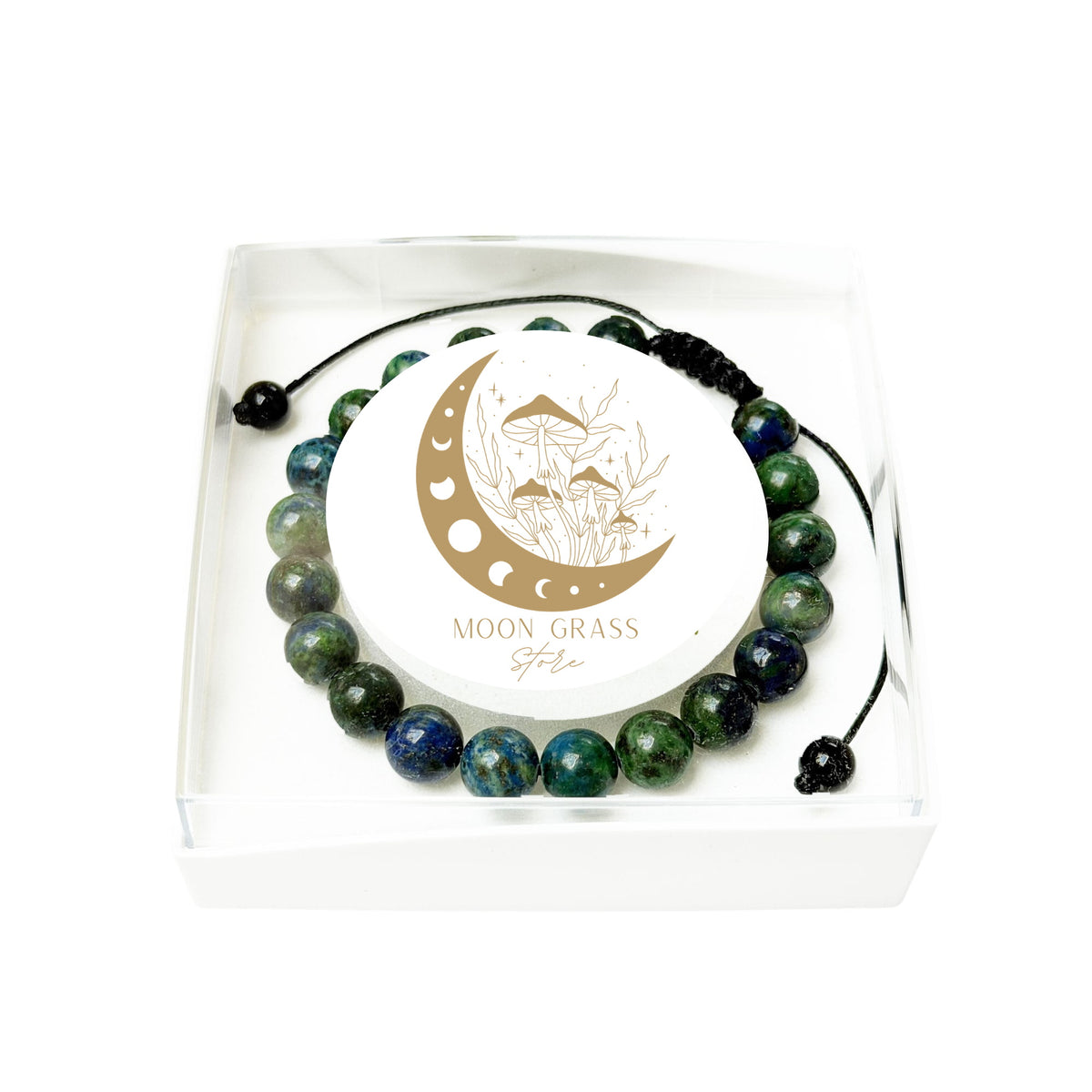 bracciale-in-azzurrite-malachite-perle-sferiche-da-8-mm-cordoncino-regolabile