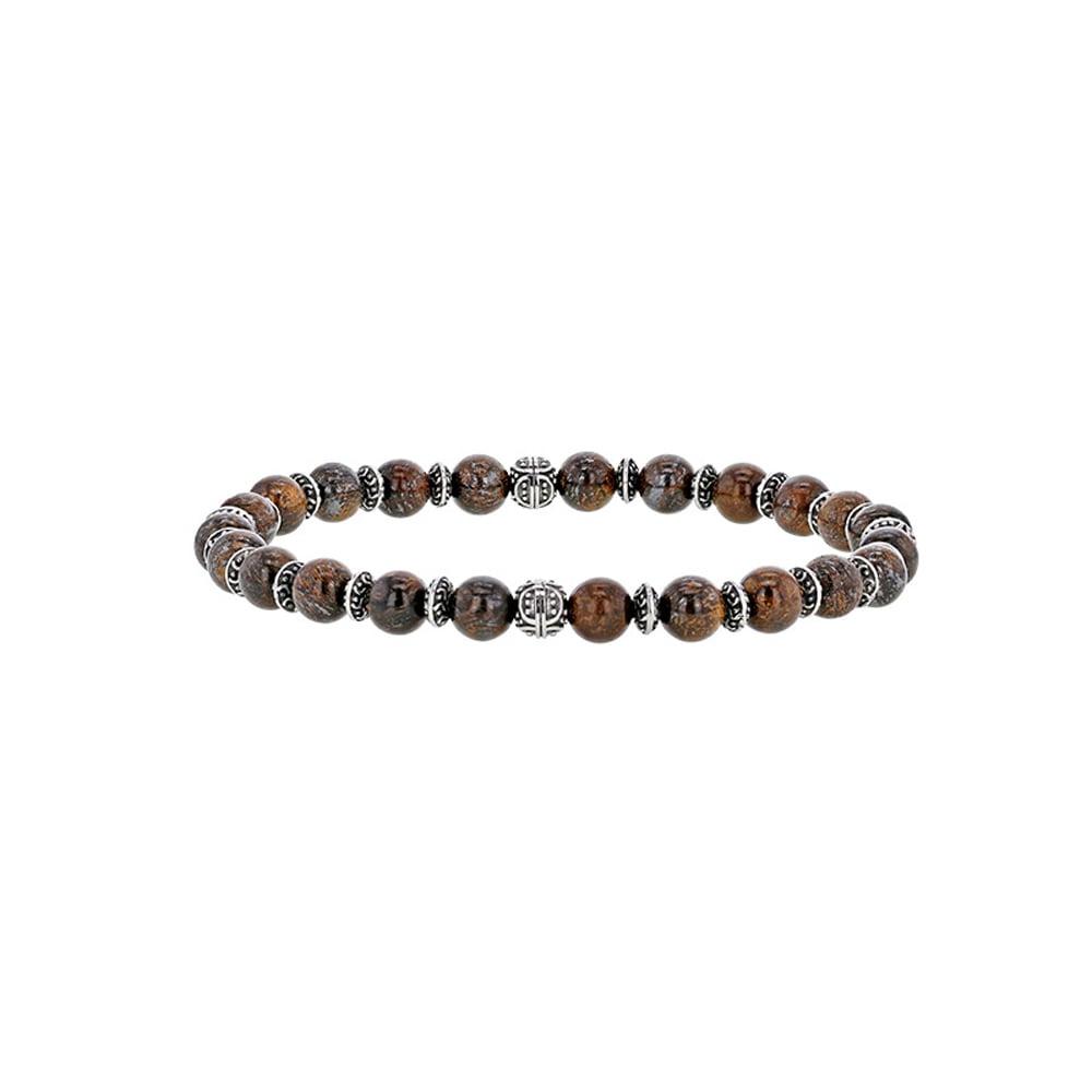 Bracciale in bronzite per lui – Ref. F01-596