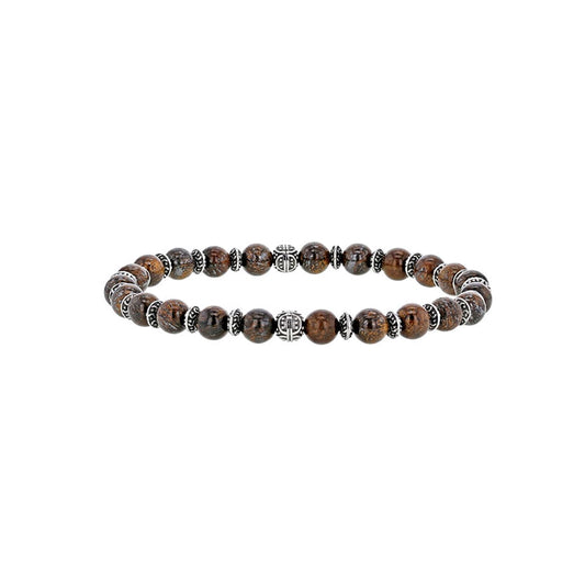 Bracciale in bronzite per lui – Ref. F01-596