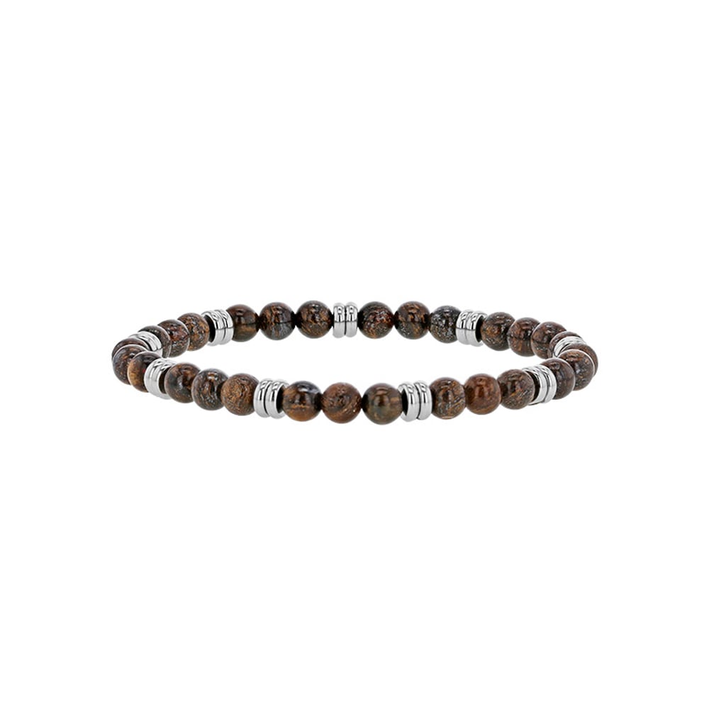 Bracciale in bronzite per lui – Ref. F01-623