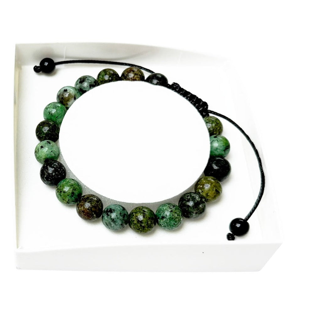 bracciale-in-crisocolla-perle-sferiche-da-8-mm-cordoncino-regolabile