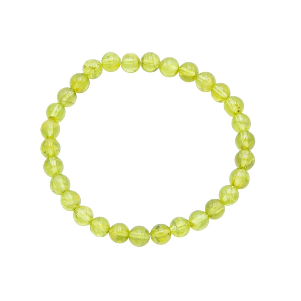 Bracciale in crisolito – Perle da 6 mm
