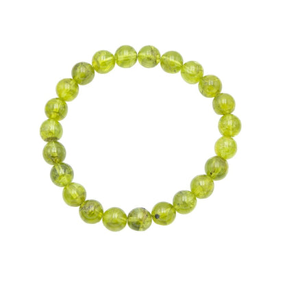 Bracciale in crisolito – Perle da 8 mm