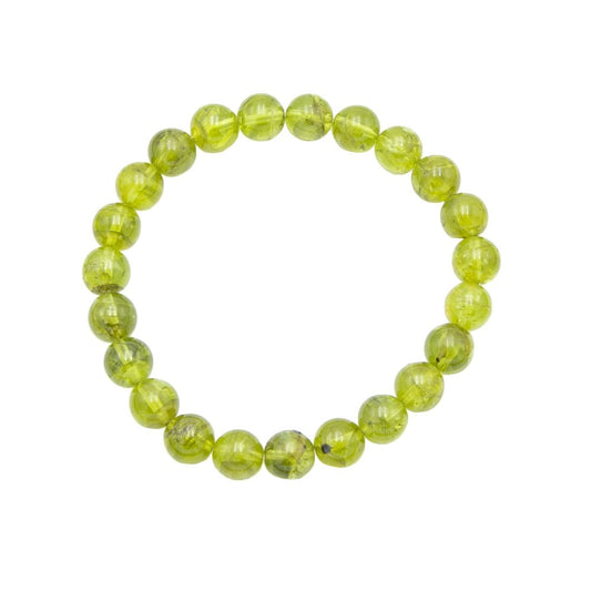 Bracciale in crisolito – Perle da 8 mm