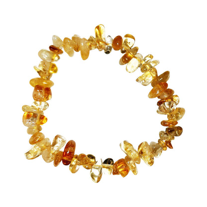 Bracciale in citrino – Barocco 19 cm