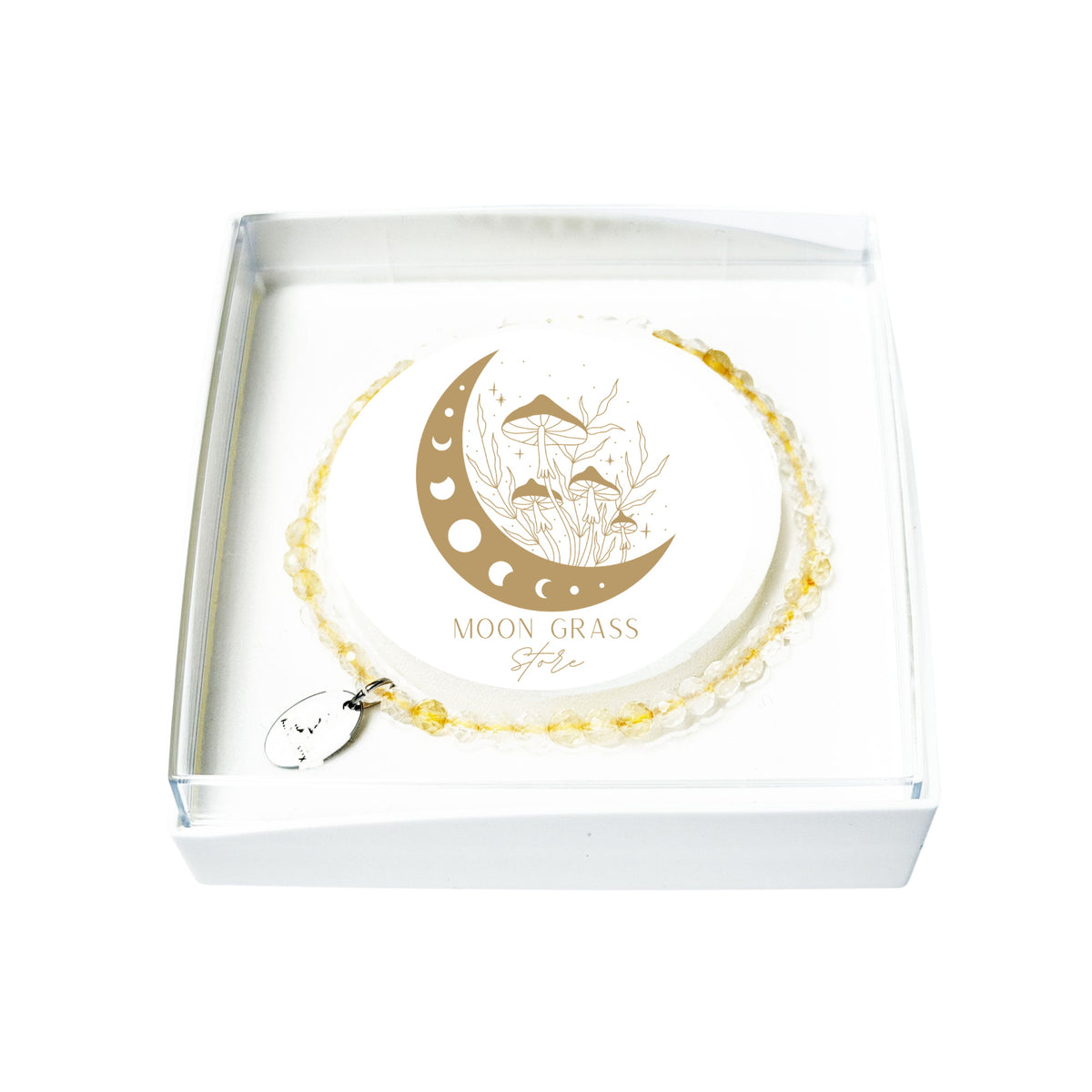 bracciale-in-citrino-perline-sfaccettate-3-4-mm-18-cm