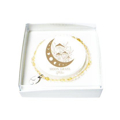 bracciale-in-citrino-perline-sfaccettate-3-4-mm-18-cm