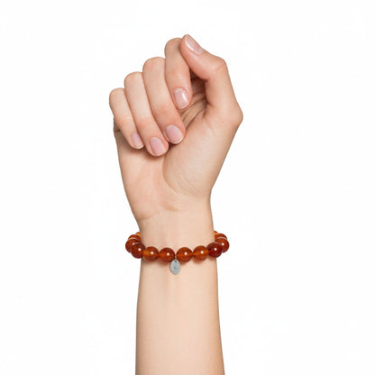 bracciale-in-corniola-perle-da-12-mm