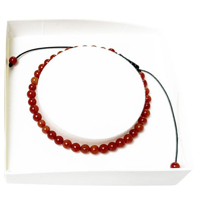 bracciale-in-corniola-perle-sferiche-da-4-mm-cordoncino-regolabile