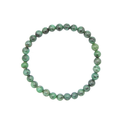 Bracciale in smeraldo – Perle da 6 mm