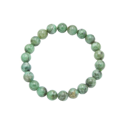 Bracciale in smeraldo – Perle da 8 mm