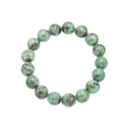 Bracciale in smeraldo – Perle da 12 mm