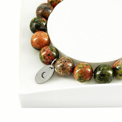 bracciale-in-epidoto-perle-da-10-mm