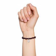 Bracciale in granato – Barocco 19 cm