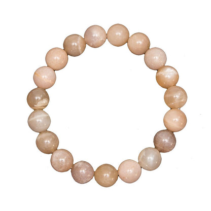 Bracciale in eliolite pietra del sole – Perle da 10 mm