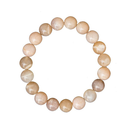 Bracciale in eliolite pietra del sole – Perle da 10 mm