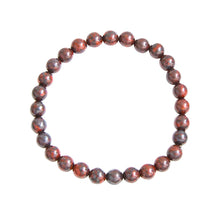 Bracciale in diaspro brecciato – Perle da 6 mm