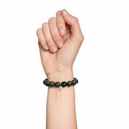 bracciale-in-diaspro-sanguin-perle-da-14-mm