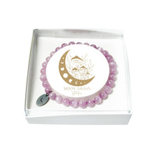 Bracciale in kunzite – Perle da 6 mm