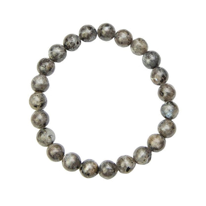 Bracciale in labradorite con inclusioni – Perle da 8 mm
