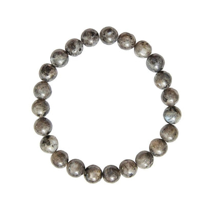 Bracciale in labradorite con inclusioni – Perle da 8 mm