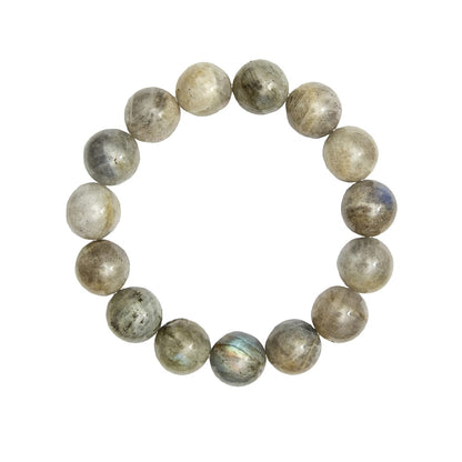 Bracciale in labradorite – Perle da 12 mm