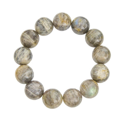 Bracciale in labradorite – Perle da 14 mm