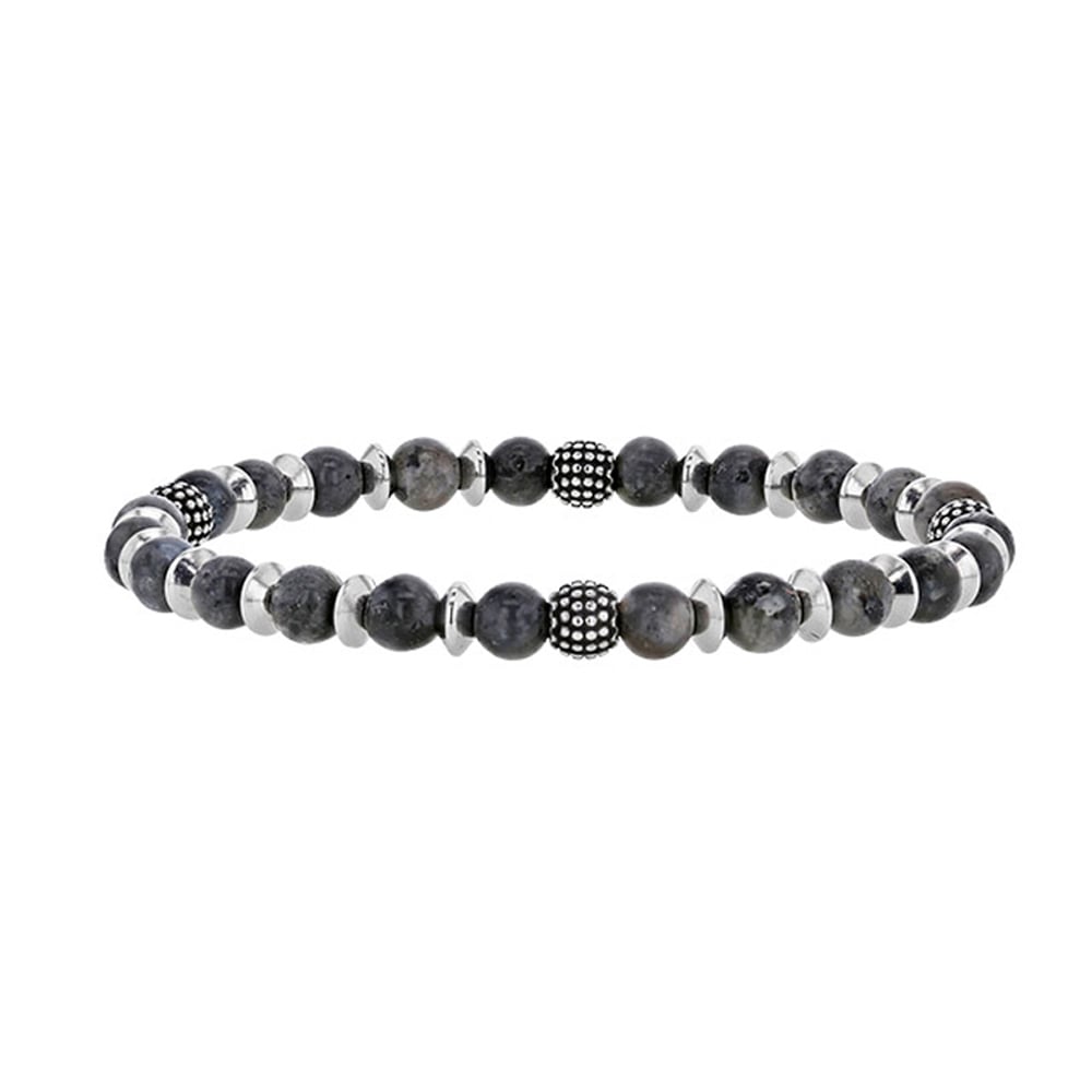 Bracciale in labradorite per lui – Ref. F01-596