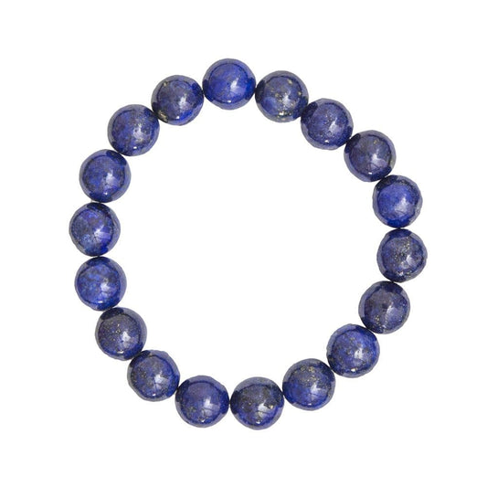 Bracciale in lapislazzuli – Perle da 10 mm