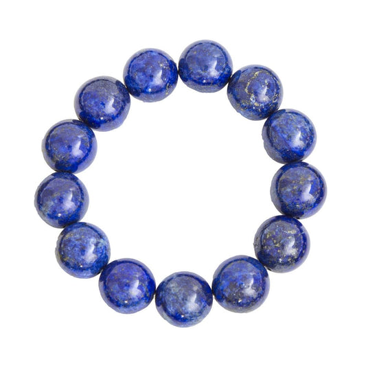 Bracciale in lapislazzuli – Perle da 14 mm