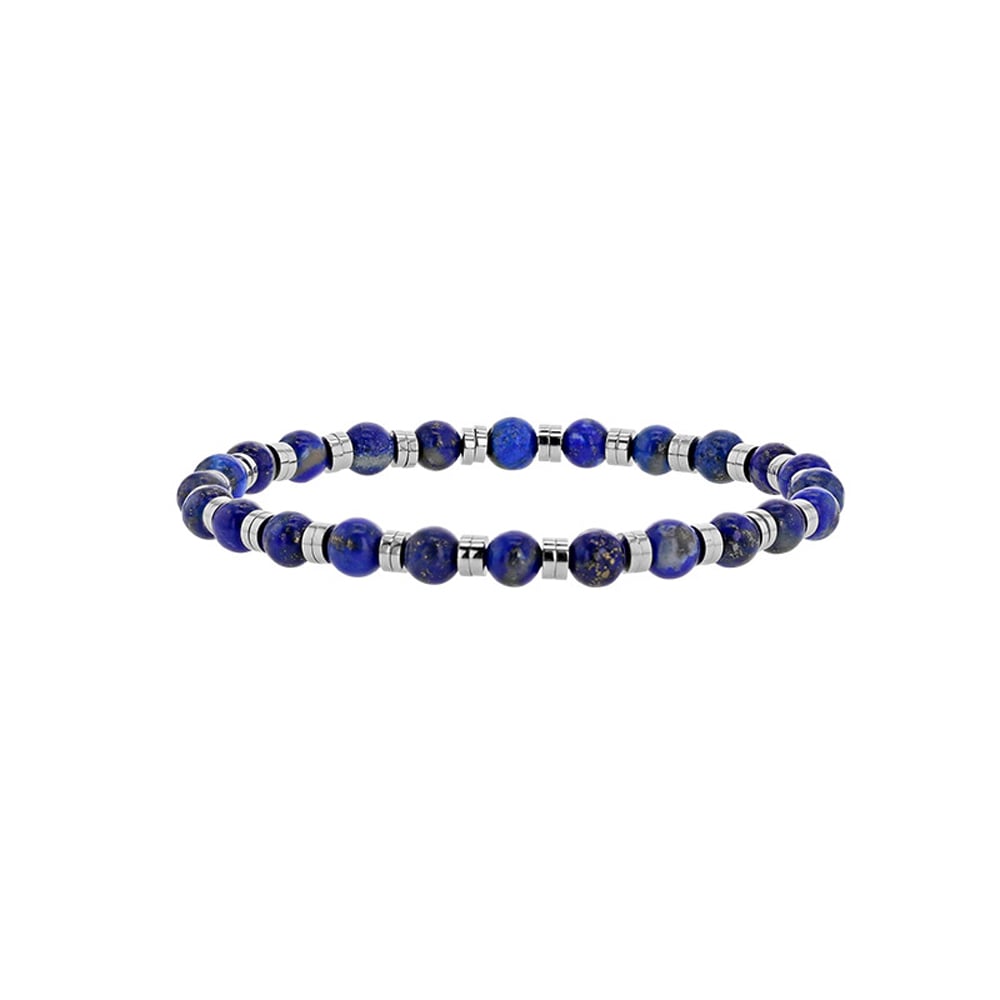 Bracciale in lapislazzuli per lui – Ref. F01-627