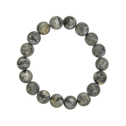 Bracciale in larvikite – Perle da 10 mm