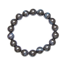 Bracciale in occhio di falco – Perle da 10 mm