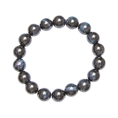 Bracciale in occhio di falco – Perle da 10 mm