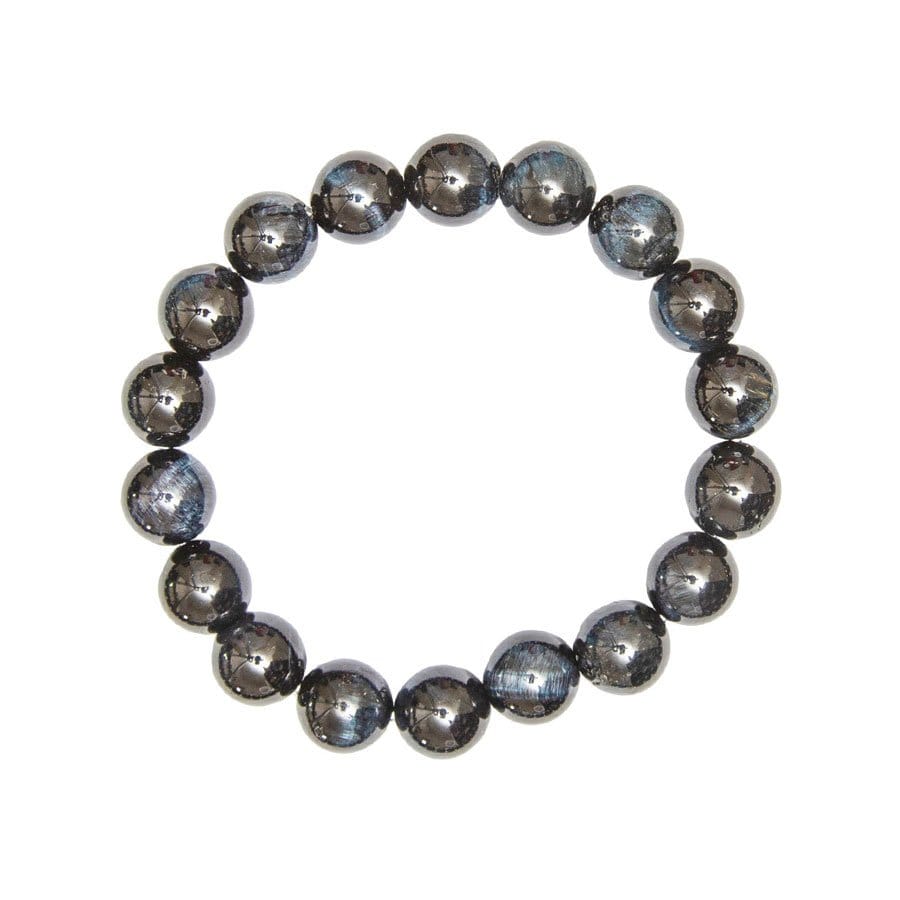 Bracciale in occhio di falco – Perle da 10 mm