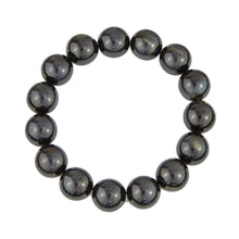 Bracciale in occhio di falco – Perle da 12 mm