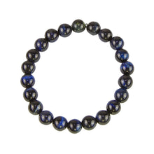 Bracciale in occhio di falco – Perle da 8 mm