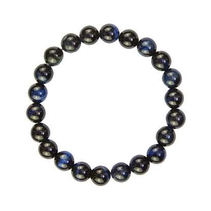 Bracciale in occhio di falco – Perle da 8 mm
