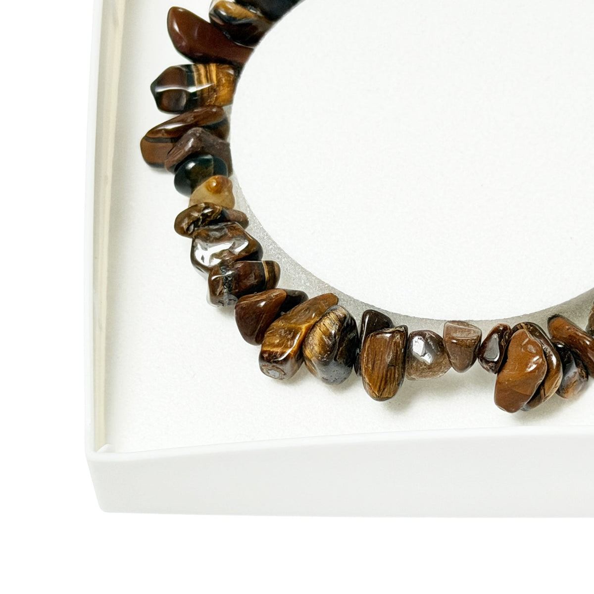 Bracciale in occhio di tigre – Barocco con chiusura – da 19 a 23 cm