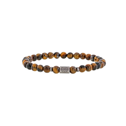 Bracciale in occhio di tigre per lui – Ref. F01-624