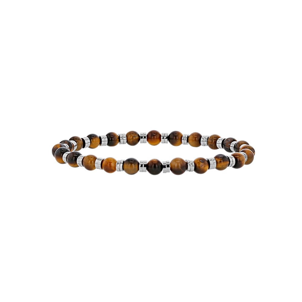 Bracciale in occhio di tigre per lui – Ref. F01-627