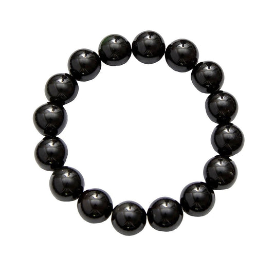 Bracciale in onice – Perle da 12 mm