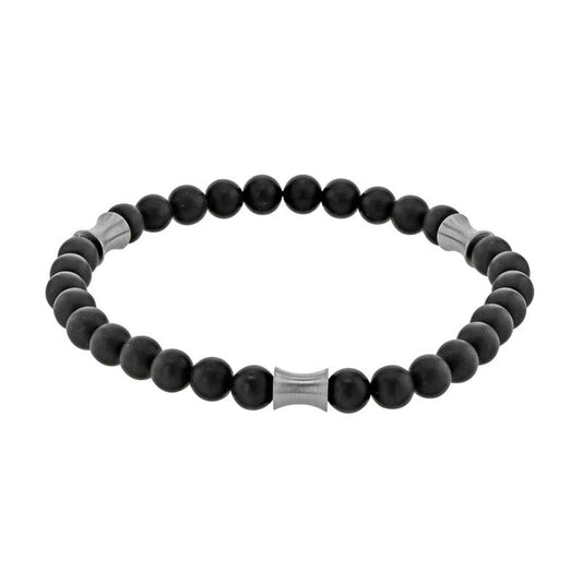 Bracciale in onice per lui – Ref. F01-0169