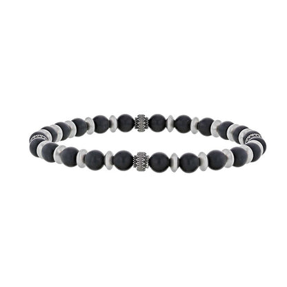 Bracciale in onice per lui – Ref. F01-596
