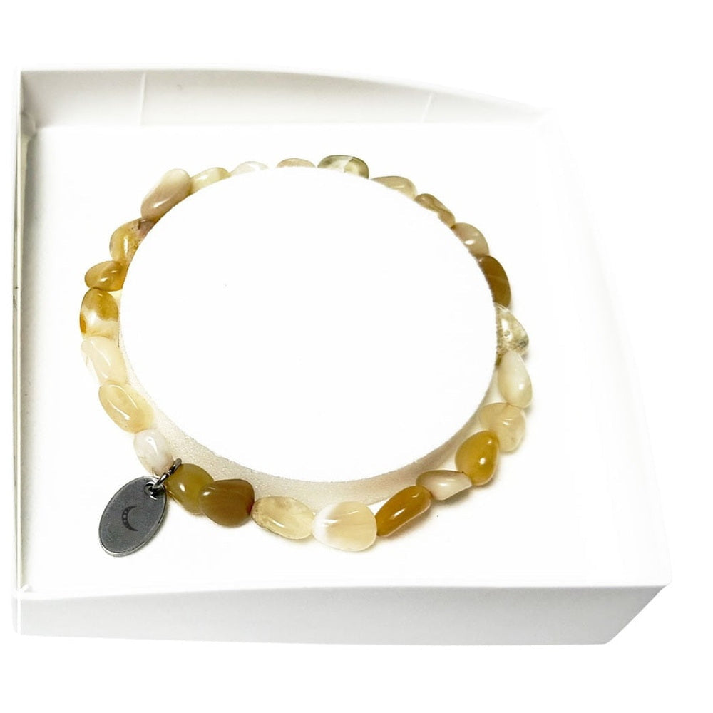 bracciale-in-opale-gialla-barocco-19-cm