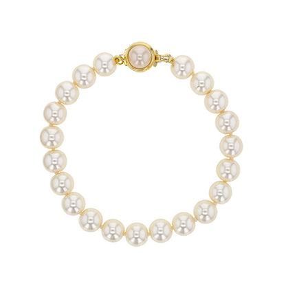 Bracciale in perle di maiorca blanches – Perle Sfere 8 mm