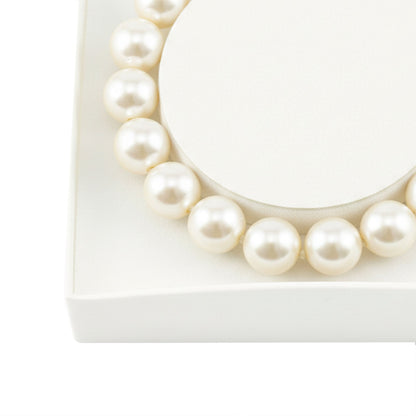 Bracciale in perle di maiorca bianche – Perle Sfere 8 mm