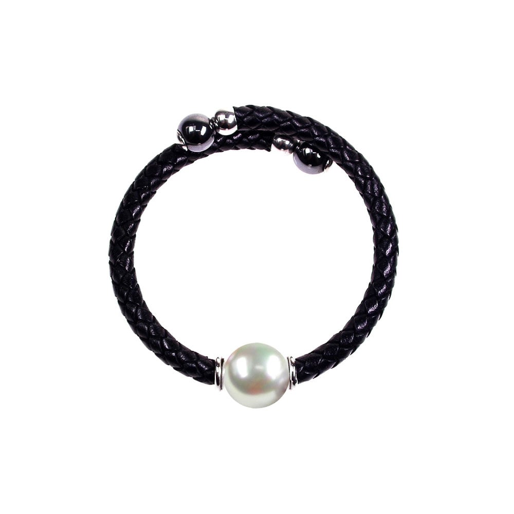 Bracciale in perle di maiorca – 14 mm – Lunghezza regolabile