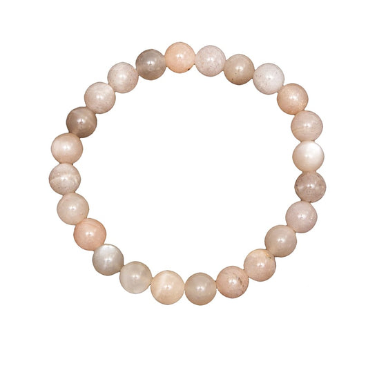 Bracciale in pietra del sole – Perle da 8 mm