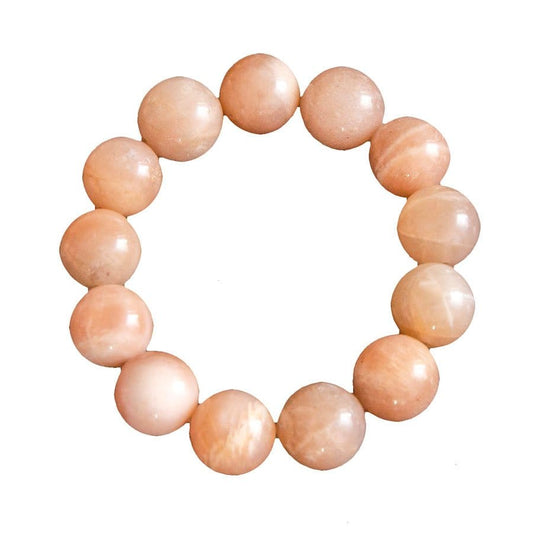 Bracciale in pietra del sole – Perle da 14 mm